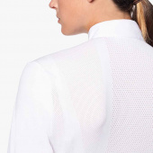 Tech Wool Zip Polo Sweater R-EVO 0Premier White