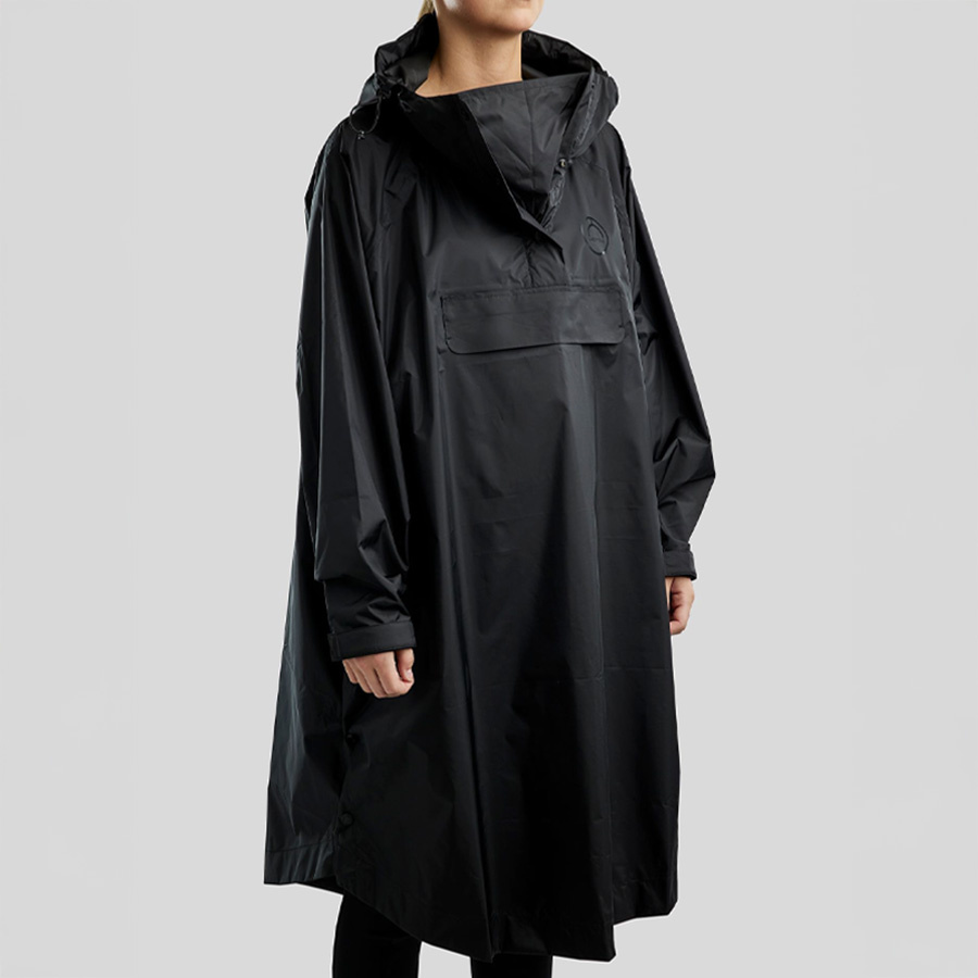 Rain Poncho MoRianne Black