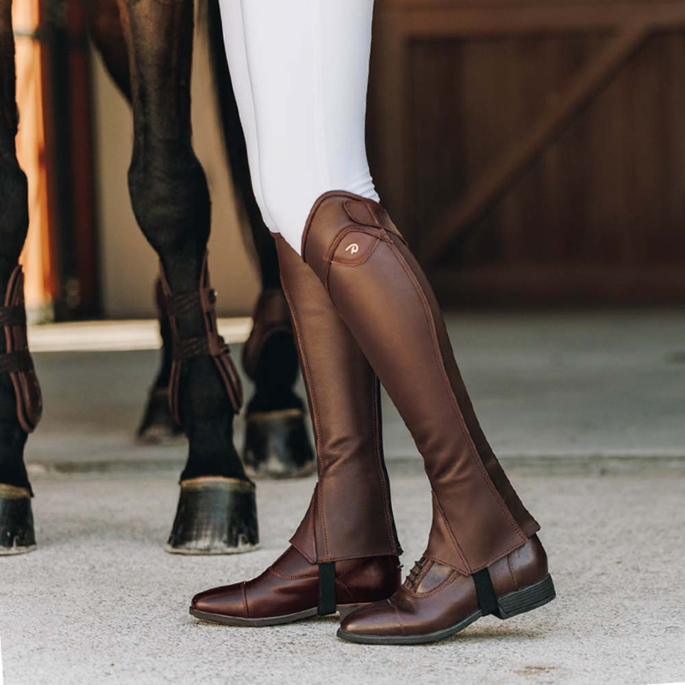 Half Chaps Classic Show Brown