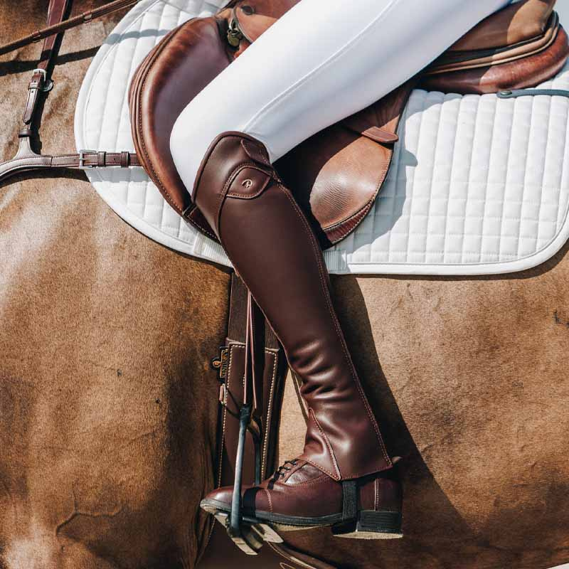 Half Chaps Classic Show Brown