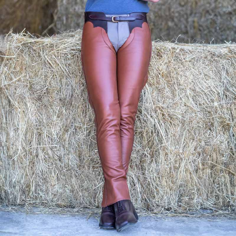 Chaps Leather Cognac