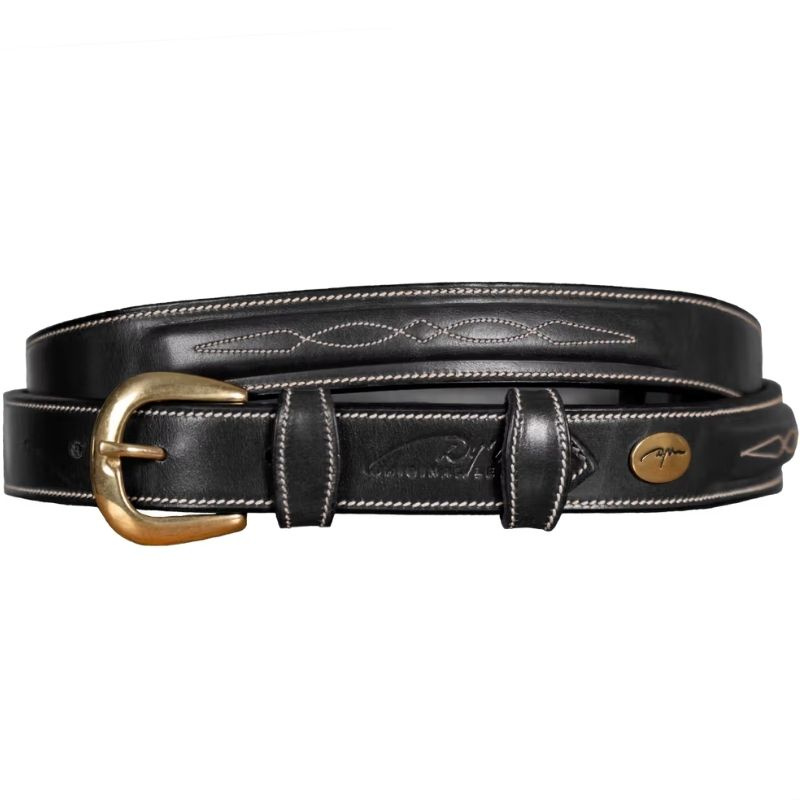 Belt Fancy Leather Black