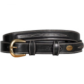 Belt Fancy Leather Black Belt Fancy Leather Black
