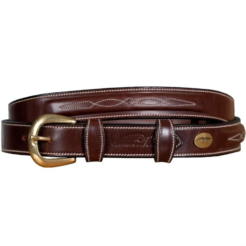 Belt Fancy Leather Brown