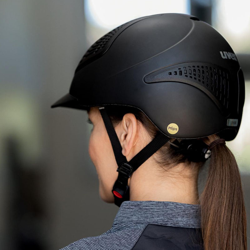 Riding Helmet MIPS Exxential III Black