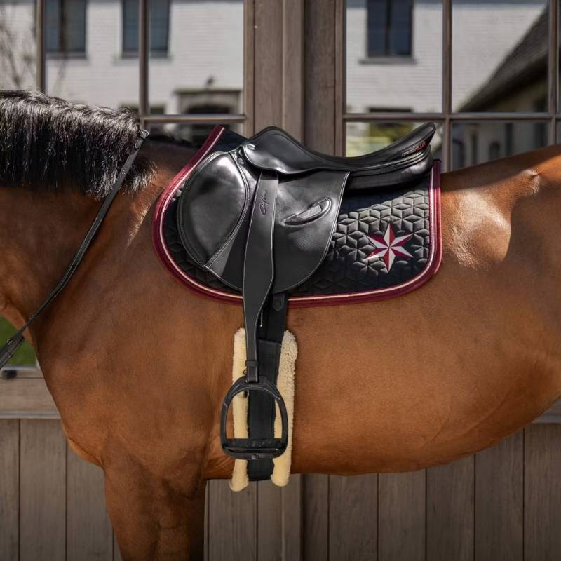 Stirrup Leathers Mono Black
