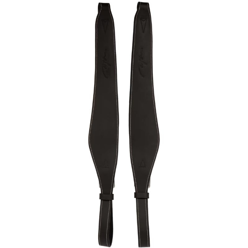 Stirrup Leathers Mono Black