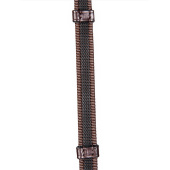 Anti-Slip Leather/Rubber Reins Brown Anti-Slip Leather/Rubber Reins Brown