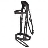 Ready To Ride Bridle with Decorative 0Stitching Black