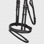 Ready To Ride Bridle with Decorative 0Stitching Black