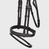 Ready To Ride Bridle with Decorative Stitching Black Ready To Ride Bridle with Decorative Stitching Black