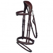 Ready To Ride Bridle with Decorative 0Stitching Brown