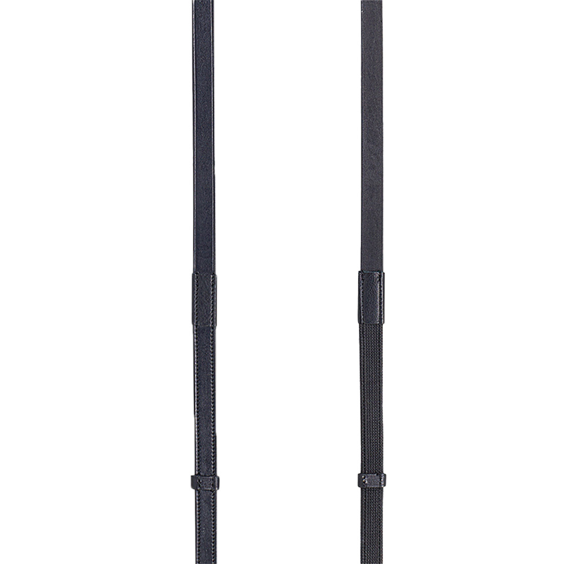 Hunter Reins Leather/Rubber 5/8