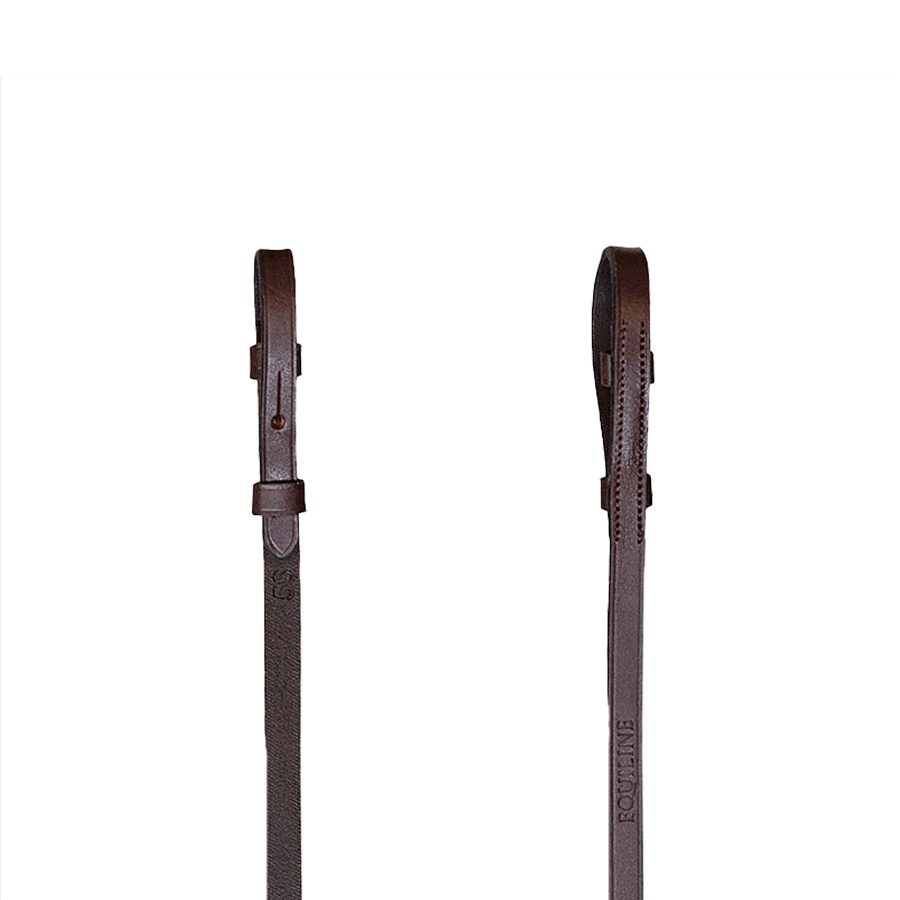 Hunter Reins Leather/Rubber 5/8