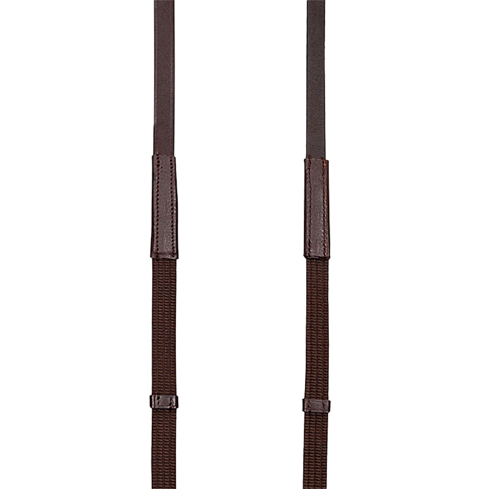 Woven Ribbed Reins 5/8