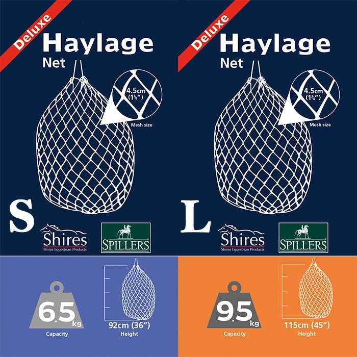 Hay Net Deluxe Red/Black Large: 9.5 kg/115 0cm
