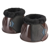 Bell Bots Glossy PVC Fleece Brown Bell Bots Glossy PVC Fleece Brown