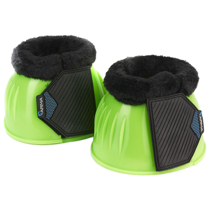 Bell Bots Glossy PVC Fleece Green