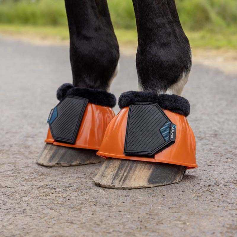 Bell Bots Glossy PVC Fleece Orange