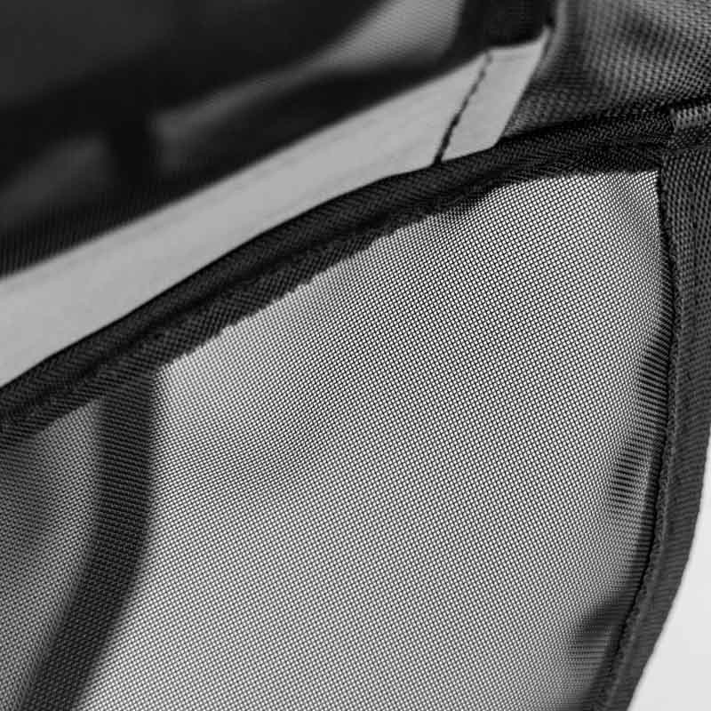 Fly Mask Fine Mesh without Ears with Nose Black