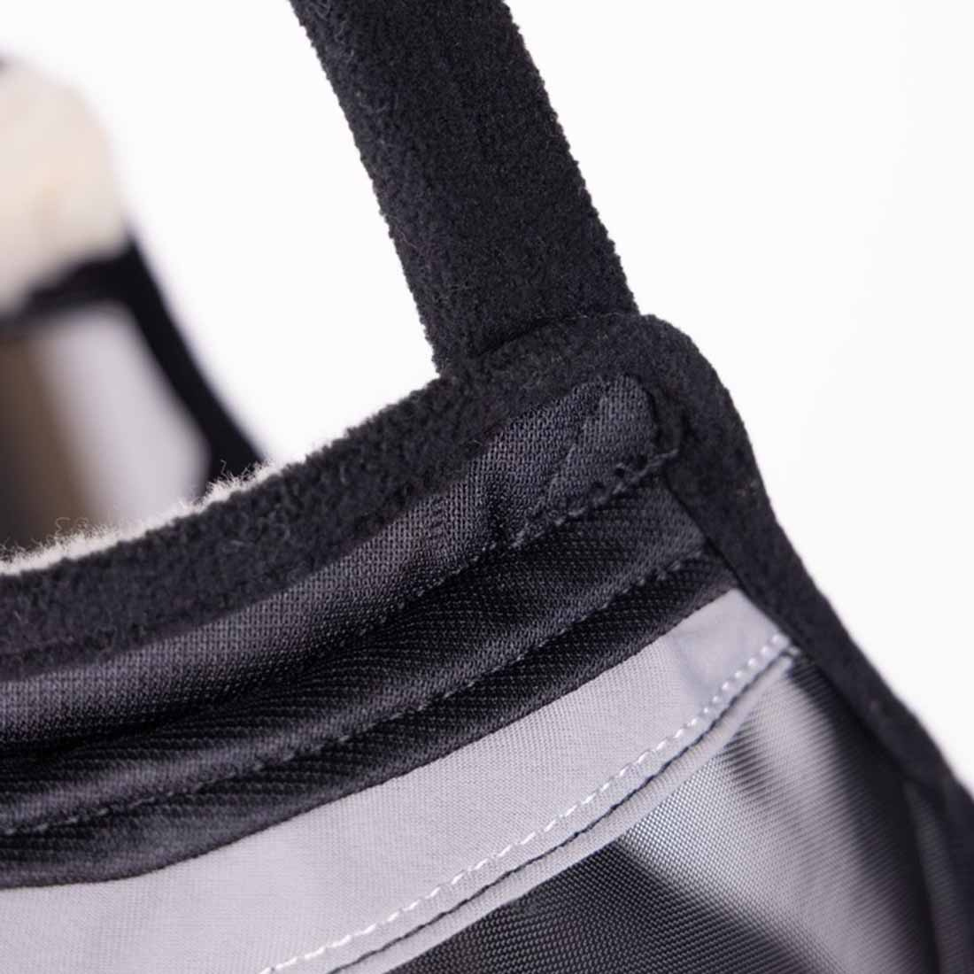 Fly Mask Fine Mesh without Ears with Nose Fringe Black