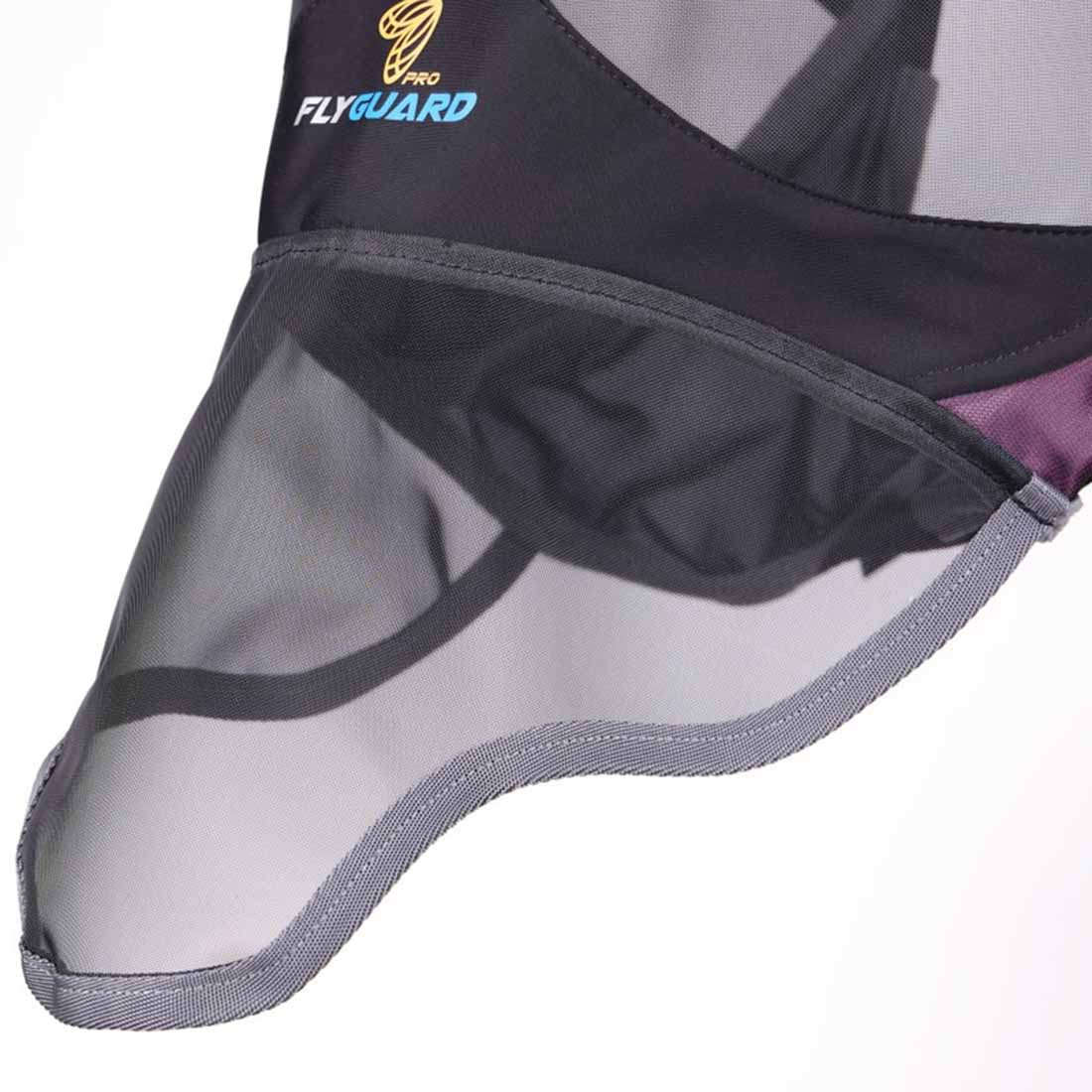 Fly Mask Deluxe with Ears & Nose Bordeaux