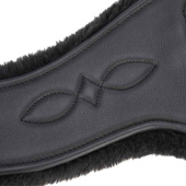 Anatomical Girth LUSSO Supafleece Black Anatomical Girth LUSSO Supafleece Black