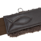 Anatomical Girth LUSSO Supafleece Brown Anatomical Girth LUSSO Supafleece Brown