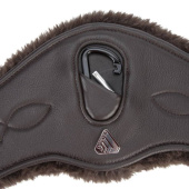 Anatomical Girth LUSSO Supafleece Brown Anatomical Girth LUSSO Supafleece Brown