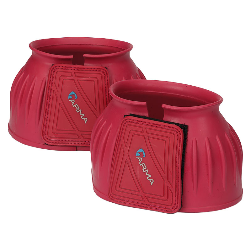 Fleece Rubber Bell Boots Pink