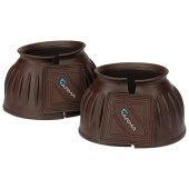 Fleece Rubber Bell Boots Brown Fleece Rubber Bell Boots Brown