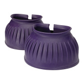 Fleece Rubber Bell Boots Purple Fleece Rubber Bell Boots Purple