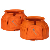Fleece Rubber Bell Boots Orange Fleece Rubber Bell Boots Orange