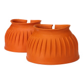 Fleece Rubber Bell Boots Orange Fleece Rubber Bell Boots Orange