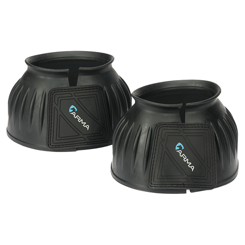 Rubber Bell Boots Black