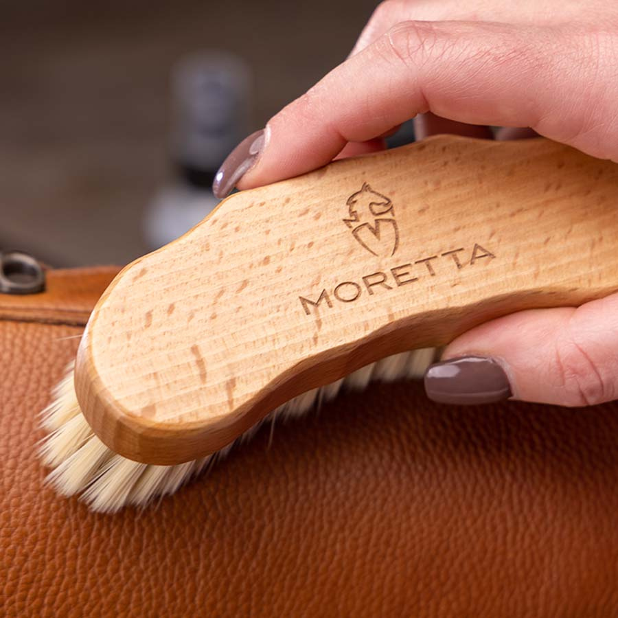 Shoe Brush Set 2-Pack Black/Natural