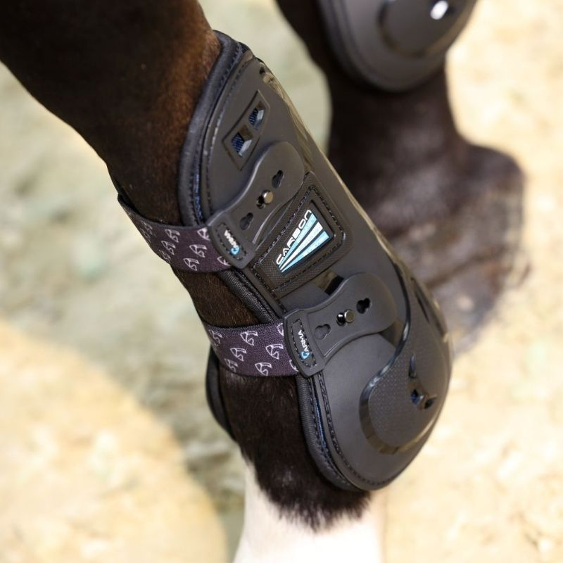 Carbon Tendon Tendon Boots Black
