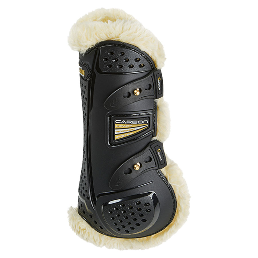 Tendon Boots Oxi-Zone Air Motion SupaFleece Black/Natural