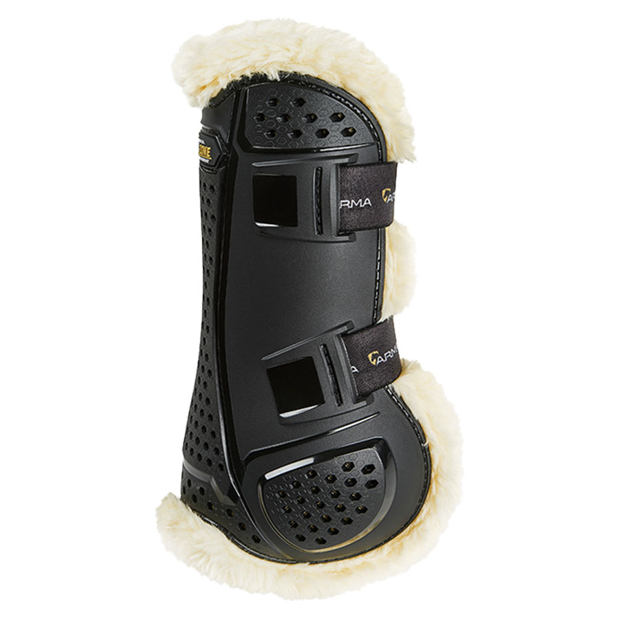 Tendon Boots Oxi-Zone Air Motion SupaFleece Black/Natural