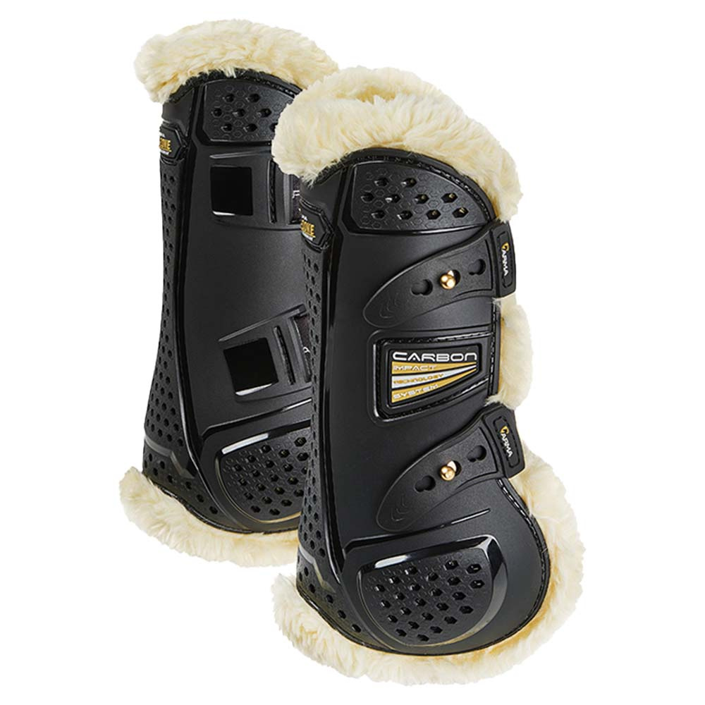 Tendon Boots Oxi-Zone Air Motion SupaFleece Black/Natural