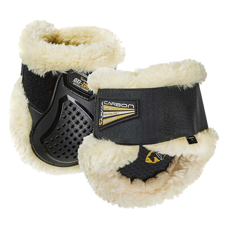 Fetlock Boots Oxi-Zone Air Motion SupaFleece Black/Natural