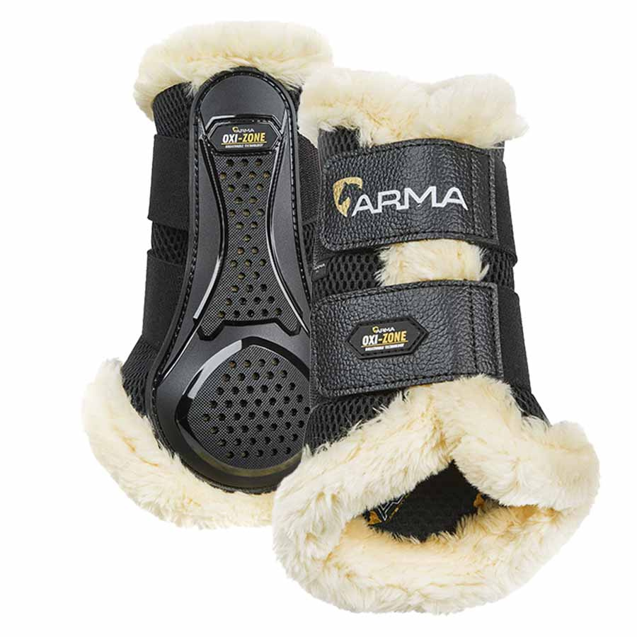 Brushing Boots Oxi-Zone Air Motion SupaFleece Black/Natural