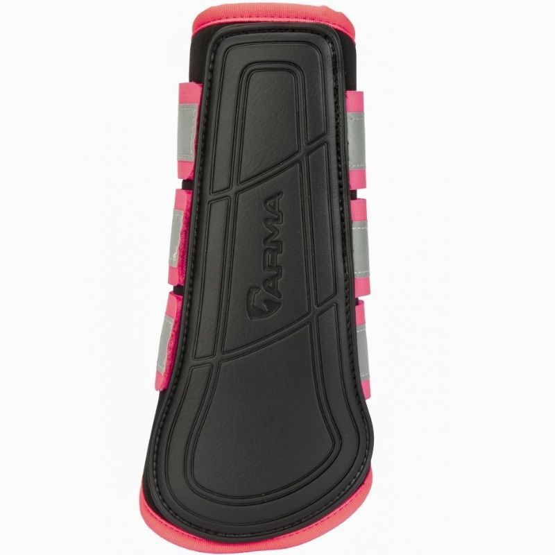 Brushing Boots Equi-Flector Black/Pink