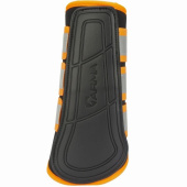 Brushing Boots Equi-Flector Black/Orange Brushing Boots Equi-Flector Black/Orange