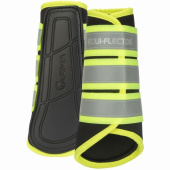 Brushing Boots Equi-Flector Black/Yellow Brushing Boots Equi-Flector Black/Yellow