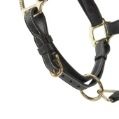 Leather Halter LUSSO Lorca Black Leather Halter LUSSO Lorca Black