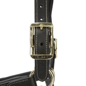 Leather Halter LUSSO Lorca Black Leather Halter LUSSO Lorca Black