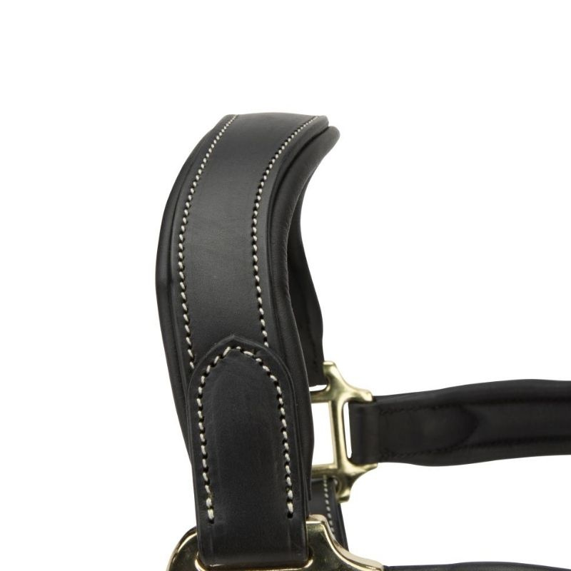 Leather Halter LUSSO Lorca Black