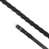Braided Leather Reins Gara Black Full Braided Leather Reins Gara Black Full