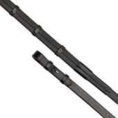 Reins Gara Grip Continental Black Reins Gara Grip Continental Black